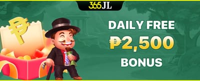 Daily Free Lucky Bonus promotion banner